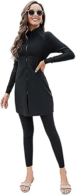 Mofish Muslim women's swimsuit, swimsuit with full blanket, long sleeves, beach clothes, two rooms set.. DIAYTAR NIGERIA: Where every shopping need is met with affordable prices and reliable 5-8 day delivery.