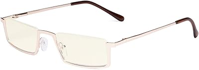 Ikeeper Computer Reading Glasses with High Quality Spring Hinge, golden frame, BB40 glasses.. Nigeria's e-commerce leader delivers unmatched variety and value to your doorstep in just 5-8 days.