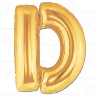 40 "Large mylar balloons in helium leaf for festive decorations (superior quality), gold, letter d.. Join the movement — fast, affordable shopping only at DIAYTAR Nigeria.