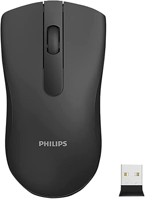 Philips SPK7211/00 wireless mouse (black).. Shop with confidence at DIAYTAR NIGERIA, where affordability meets reliability in less than 8 days.