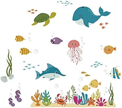 Wall stickers in the shape of a mile-in-law dauphin for child bedroom wall decoration, vinyl stickers to take off and glue for children's rooms, bedroom, games room.. DIAYTAR NIGERIA: Where shopping meets satisfaction with affordable prices and reliable 5-8 day shipping.