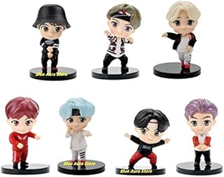 Blue will have BT21 Bangtan Boys BTS Toy set of 7 figurines to collect height - 7.8 cm multicolored not for children (list of dance sets).. DIAYTAR NIGERIA brings affordable shopping solutions to every corner of Nigeria in just 5-8 days.