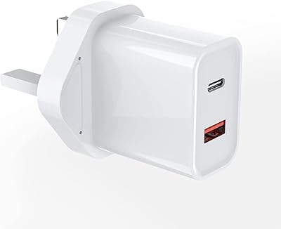 USB C EberLS 20 W fast charger for Samsung Galaxy A13/ A14/ A51/ M13; Xiaomi Redmi 10/10/2022 4G/10 Power; Google Pixel 7, double port wall adapter type C qc3.0, British Plug.. Experience shopping without compromise at DIAYTAR NIGERIA, with vast selection and quick delivery.