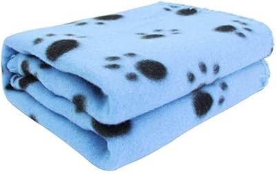 Cover for pets for dogs and cats, sleeping blankets in fleece for pets (light blue).. DIAYTAR NIGERIA transforms dreams into deliveries with our affordable prices and 5-8 day shipping.