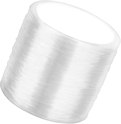 Transparent pearl string of 100 meters for the manufacture of jewelry, necklaces, bracelets and pearls.. DIAYTAR NIGERIA: Where convenience meets affordability with delivery across Nigeria in under 8 days.