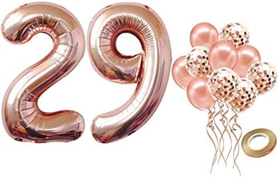 Ball number 29 in pink gold for 29th anniversary decorations.. Shop without boundaries at DIAYTAR NIGERIA, offering extensive variety at prices you'll appreciate.