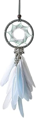 Handcase handcraf in natural feathers, car pendant for car's interior mirror decoration, interior wall decoration, wedding decoration and blessing gift.. Enjoy effortless shopping and speedy delivery with DIAYTAR Nigeria.