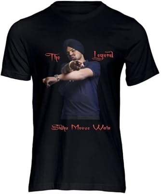 Adult men/women unisex the legend sidhu moose wala print t-shirt.. DIAYTAR NIGERIA brings affordable shopping solutions to every corner of Nigeria in just 5-8 days.