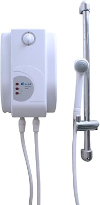 Instant water heater aura - instant electric shower 7 kW with shower head.. Enjoy effortless shopping and speedy delivery with DIAYTAR Nigeria.