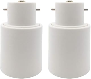 U Only Tech Baïonnette Base of B22 Lamp Base to E27 2 -piece lamp support adapter (white).. Experience hassle-free shopping with DIAYTAR NIGERIA's user-friendly platform and prompt delivery service.