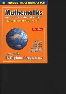 Mathematics for the international student: SL mathematics studies.. DIAYTAR NIGERIA revolutionizes online retail with our vast selection and cost-effective delivery options.
