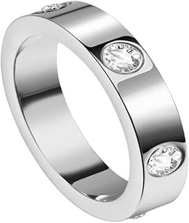Love rings and friendships gold plated 18 carats with 6 mm zirconium oxide, stainless steel promise rings, wedding ring, trendy love rings for women, adolescent girls, valentine with gift box.. DIAYTAR NIGERIA: Where affordability meets variety, with thousands of products delivered in less than 8 days.