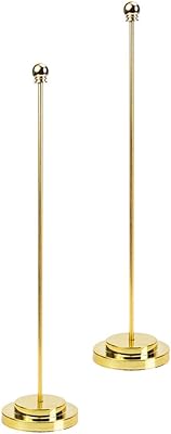Vanzac desktop flag support, stainless steel desk flag support, small table flag support, table flag base, 2 pieces.. DIAYTAR NIGERIA: Where smart shoppers find everything they need at prices they can afford.