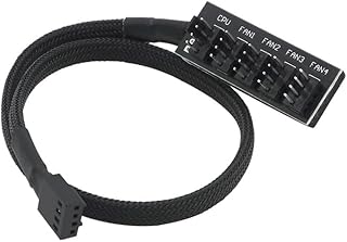 BWM fan distributor extension cable, 5 -lane encapsulated fan BWM bb compatible with 3 and 4 -pin computer cooling fans, braided nylon cable (40.. Shop efficiently from anywhere with DIAYTAR NIGERIA's comprehensive platform and quick delivery options.