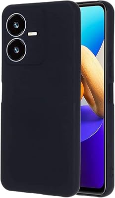 Zobitek protection shell for vivo y22 / vivo y22s, flexible silicone and TPU, matt black rubber shell with complete camera protection for vivo y22 / vivo y22s.. DIAYTAR Nigeria offers the perfect blend of affordability and efficiency. Shop now and get your products delivered between 5 and 8 days nationwide.