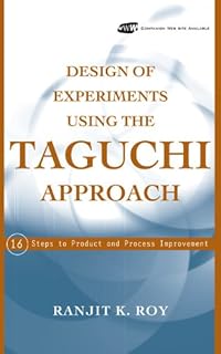 Design of experiences using the taguchi approach: 16 steps for the improvement of products and processes.. DIAYTAR NIGERIA delivers more than products - we deliver affordable solutions within days.