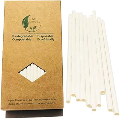 Recyclable pure white recyclable paper straw, 100 % biodegradable and without coloring.. Great products, lower prices, fast delivery — DIAYTAR Nigeria has it all.