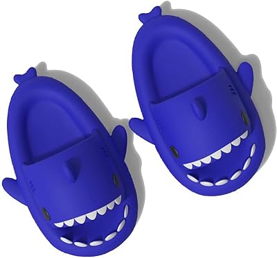 Cute flip flops in the shape of a shark for girls and boys, non -slip, innovative open -end design, light summer flip flops, relaxed beach sandals.. Discover the convenience of DIAYTAR NIGERIA's vast e-commerce platform with delivery in just 5-8 days.