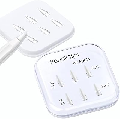 Wawasia Spare Buffs for Apple Pencil 1st and 2nd generation pencil, flexible and durable pencil point for iPad Pencil 1/2nd generation, white, 6 rooms.. DIAYTAR NIGERIA: Where value meets variety with reliable nationwide delivery in under 8 days.