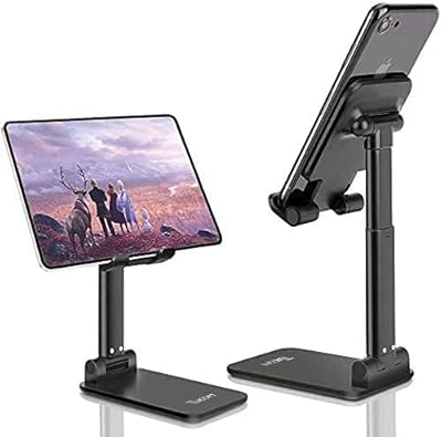 Multi startm, foldable desktop phone support, iPhone, Samsung, Nokia, Huawei and Redmi, Adjustable phone support (black).. DIAYTAR NIGERIA promises affordability and variety with every purchase, delivered in 5-8 days.
