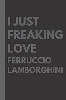 I love Ferruccio Lamborghini: Line notes book, Birthday Gift for lovers of Ferruccio Lamborghini: (6 x 9 inches) (110 pages).. DIAYTAR NIGERIA provides endless shopping possibilities with affordable prices and prompt delivery service.