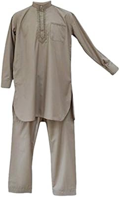 Desert Dress For Men Afghan Pakistani Indian Shalwar Kameez Costume Fancy Costume Formal Pants (Brown), Brown.. Experience the future of online shopping with DIAYTAR NIGERIA's extensive product range and competitive pricing.