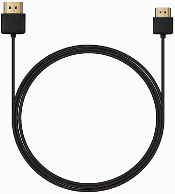 HDMI 2.0 HDMI cable to HDMI high speed MNN 4K 60 Hz Compatible with camera, portable monitor, camcorder, tablet, graphics/video and laptop - black, 5 feet (1.5 meters).. DIAYTAR NIGERIA: Where shopping dreams become reality with affordable prices and prompt shipping.