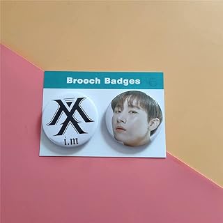 EDUPRO - 2 pieces/KPOP MONTA X brooch set X NEW album Badge HD Photo Print Monsta X KPOP (I.m).. DIAYTAR NIGERIA connects your desires with reality through our affordable e-commerce platform and quick delivery.