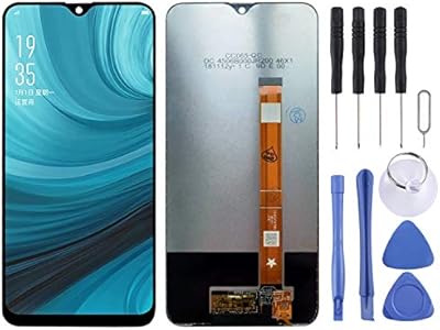 LCD TFT screen for Oppo A7 / A5S / AX7 / A7N / A12 / AX5 with complete assembly of scanners (black).. Order today, receive this week — shopping with DIAYTAR Nigeria is that simple.