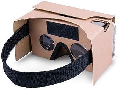Real virtual store, pack of 2 3D cardboard virtual reality headsets with large transparent 3D 3D lens and comfortable nose brochure for iPhone smartphone.. Enjoy low prices, wide selections, and reliable delivery with DIAYTAR Nigeria.