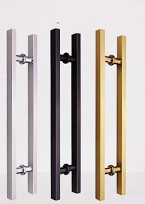 Apoba draw handle for glass door and easy -to -install (type H) Square wooden 38 x 25 (800 mm, black).. Shop smarter with DIAYTAR NIGERIA's diverse marketplace and budget-friendly nationwide delivery.
