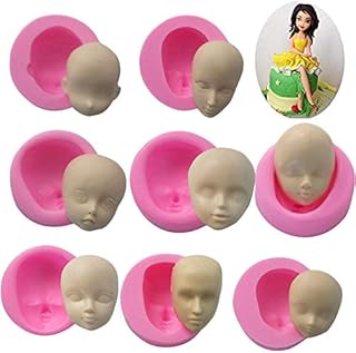 JMJ 8 pieces silicone molds for baby's face, chocolate cooking tools in polymer -made handmade.. Your trusted shopping partner, DIAYTAR NIGERIA offers extensive selection with quick delivery options.