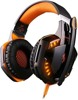 Electronics - Game helmet р%4 Low Stereo Helmet deep players play headlets with microphone for р%4 pc laptop (G2000 Orange black water).. DIAYTAR Nigeria delivers happiness in 5–8 days, no matter what you buy.