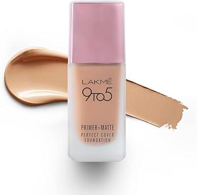 LAKME PRIMER 9 to 5, Mat Foundation Perfect Cover W240 Hot Beige, 25 ml, Multicolor.. DIAYTAR NIGERIA redefines convenience with our diverse marketplace and affordable nationwide shipping.