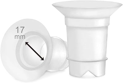 Maymom 17 mm Maymom lip seals, 24 mm spectra, Momcozy/Will Wearable Cup compatible with Freestyle Medela, Harmony to reduce the 24 mm to 17 mm tunnel, 2 pieces each.. Shop from Nigeria's largest product selection at DIAYTAR, with budget-friendly prices and swift delivery.