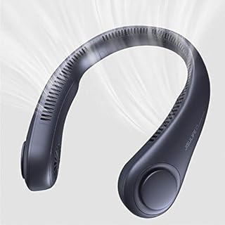 Portable neck fan Jisulife hands -free fan without personal blades.. DIAYTAR NIGERIA: Putting quality products within reach of every Nigerian through our affordable marketplace.