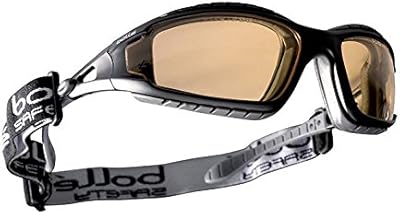 Polished safety glasses 253-TR-40088 with fully black-gray polycarbonate frame + TPR and lens.. DIAYTAR NIGERIA: Where quality meets accessibility with affordable prices and prompt shipping.