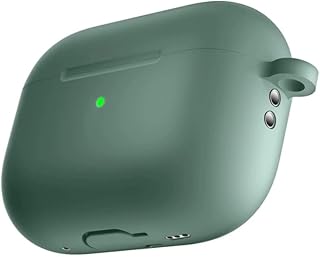Dado protection case for AirPods Pro 2 2nd generation with keychain, flexible silicone case offering visible LED (armed green) frontal protection (armed green).. Shop smart with DIAYTAR NIGERIA, offering a vast product range delivered to your doorstep within a week.