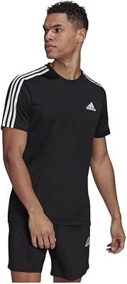 T-shirt Aeroready Designed to Move Sport with 3-bands for men (1).. DIAYTAR NIGERIA: Where shopping is affordable, selection is vast, and delivery is always reliable.
