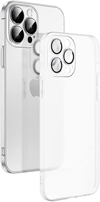 Margoun transparent protective shell with an ultra -fine and non -slip crystal design to protect the lens of the camera for iPhone (13 pro max, transparent).. Join the movement — fast, affordable shopping only at DIAYTAR Nigeria.