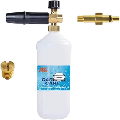 Foam gun for high pressure cleaner drinking with quick 1-4 "and other connector connector.. Transform your shopping experience with DIAYTAR NIGERIA's vast product selection delivered at unbeatable prices.