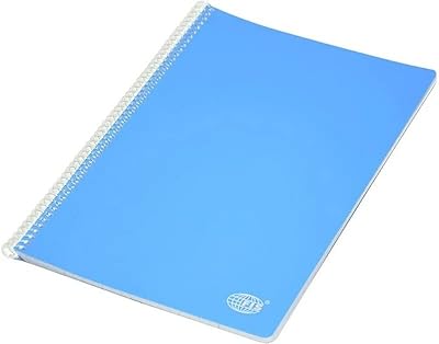 FIS PP spiral notebook with flexible cover, 100 sheets, A4 format, blue FSNBSA4FRPPBL.. DIAYTAR NIGERIA: Revolutionizing accessibility to quality products at budget-friendly prices across Nigeria.