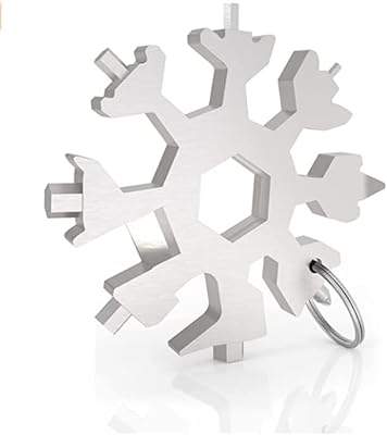 Kastwave Multifunction Tool Snowflake, Stainless Steel, Multifunction tool for outdoor travel, campsite, daily tools (silver, 18 in 1).. Your complete e-commerce destination, DIAYTAR NIGERIA combines variety with budget-friendly nationwide shipping.