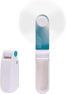 Supaper mini portable fan, mini portable pocket fan, mini rechargeable travel fan by USB for home sports and outdoor travel, 2 powerful speeds (turquoise).. Your digital shopping destination, DIAYTAR NIGERIA combines variety with affordability and quick delivery.