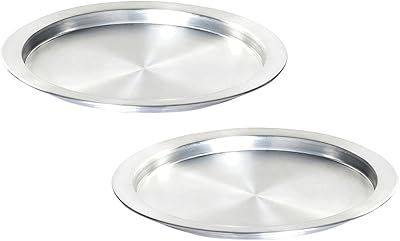 DLK - Kunafa aluminum tray, 13 inch size, size 2 x 13 inches, set of 2 Kunafa dishes for desserts, Kunafa or Qadafi.. Shop smart, shop DIAYTAR - Nigeria's most affordable e-commerce platform with nationwide delivery.