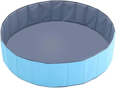 Inflatable swimming pool for children, foldable, portable, foldable ball pit, for dogs, cats, pets, in PVC, for baby, ball pool, outdoor spa, inflatable bath, swimming pool.. DIAYTAR NIGERIA: Redefining online shopping with unbeatable prices and consistent delivery times.