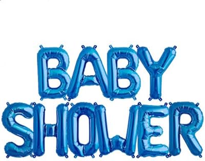 Ballon banner for prenatal celebration, 16 -inch aluminum balloon banner for genre revelation party, decorations and supplies of prenatal festive (blue).. Experience the joy of discovery with DIAYTAR NIGERIA's vast catalog and nationwide affordable delivery.