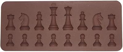 Silicone mold for chess chess chocolate candies.. DIAYTAR NIGERIA: Bridging the gap between consumers and quality products with affordable nationwide shipping.