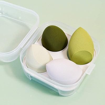 Get an impeccable look with this set of 4 makeup and box sponges.. Thousands of items, all priced just right — shop DIAYTAR Nigeria today.