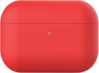 ProMate AirPods Pro shell, Fine Silicone Cock -resistant Silicone shell with wireless loading, non -slip and scratch resistant for Apple Pro, Aircase Pro (Red).. Need something fast? Order it now from DIAYTAR Nigeria.